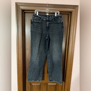 Maurices Dark Gray Straight Leg Women's Jeans